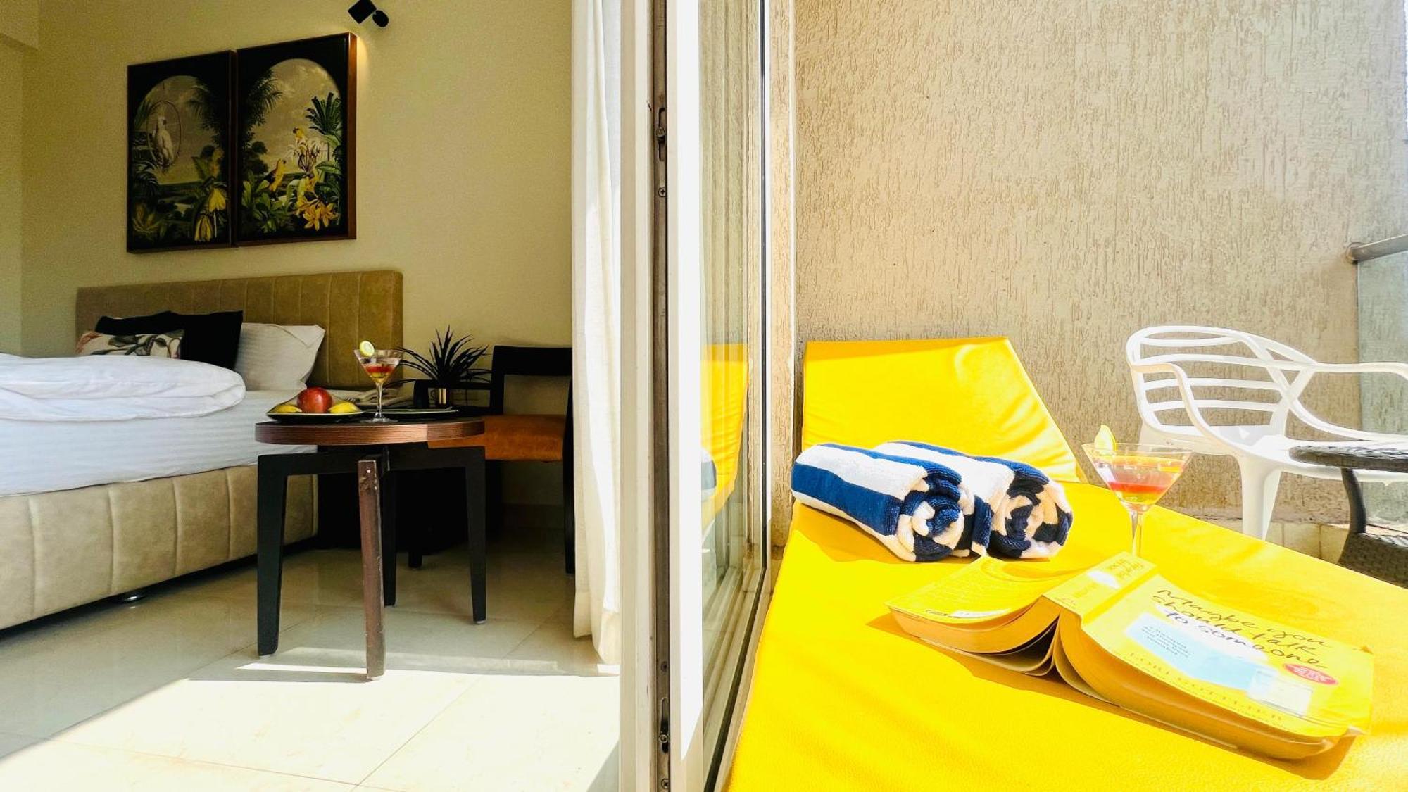 אנג'ונה Bluo Amani Vagator - Boutique Hotel Goa מראה חיצוני תמונה