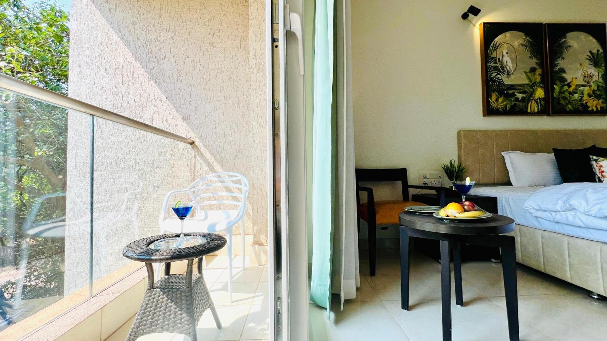 אנג'ונה Bluo Amani Vagator - Boutique Hotel Goa מראה חיצוני תמונה